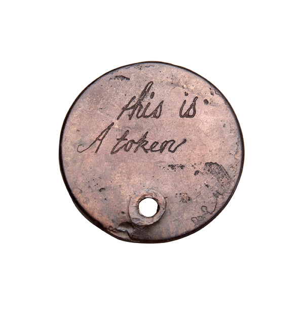 This is A Token Sterling Silver Necklace