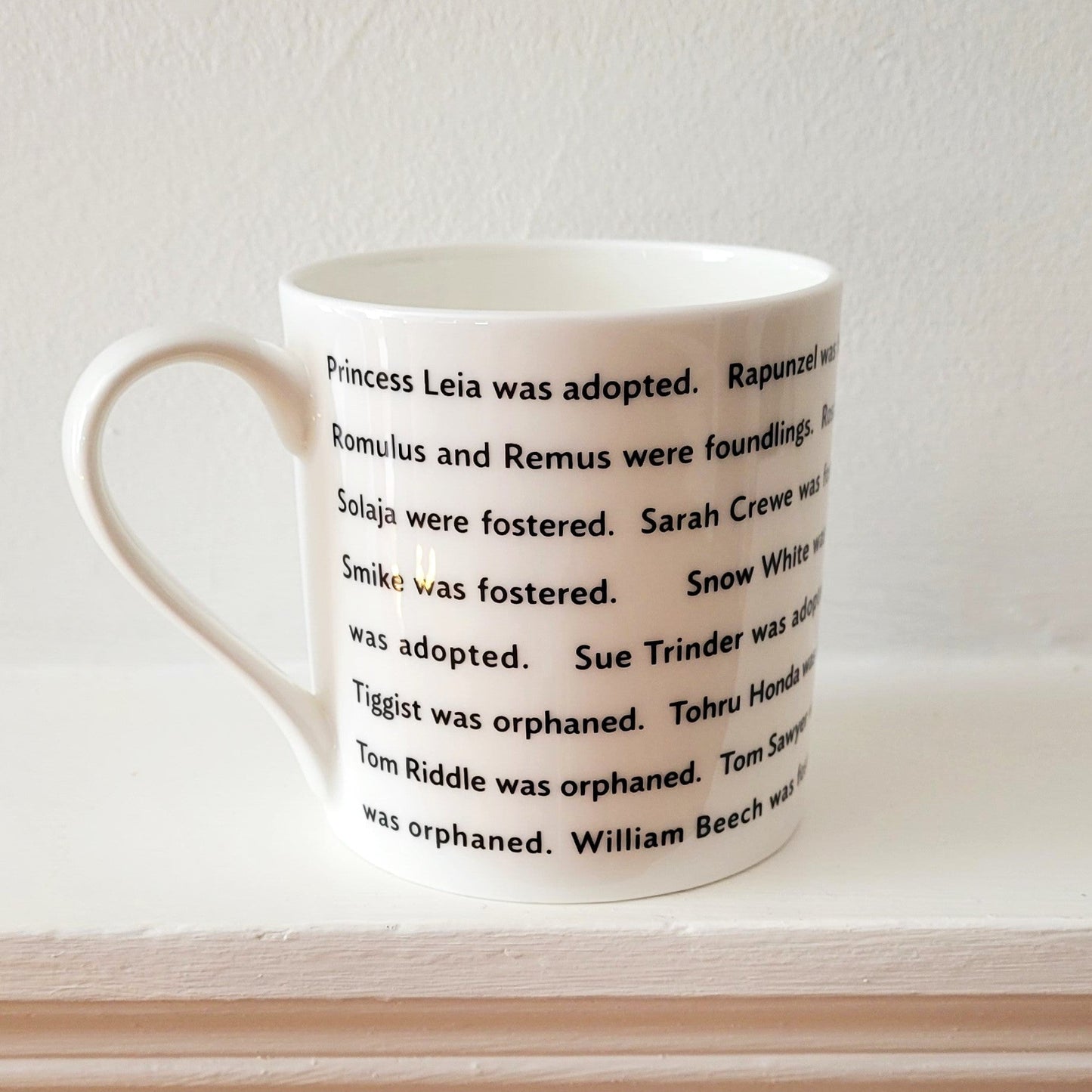 Superman was a Foundling mug - Lemn Sissay