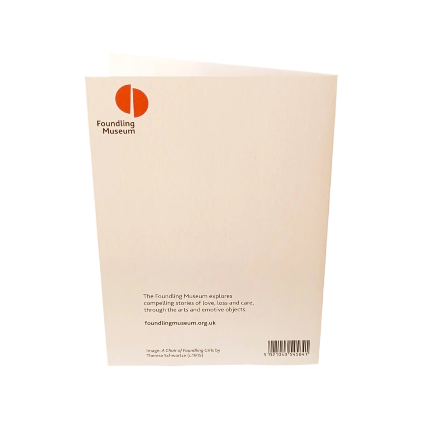 Choir of Foundling Girls greeting card