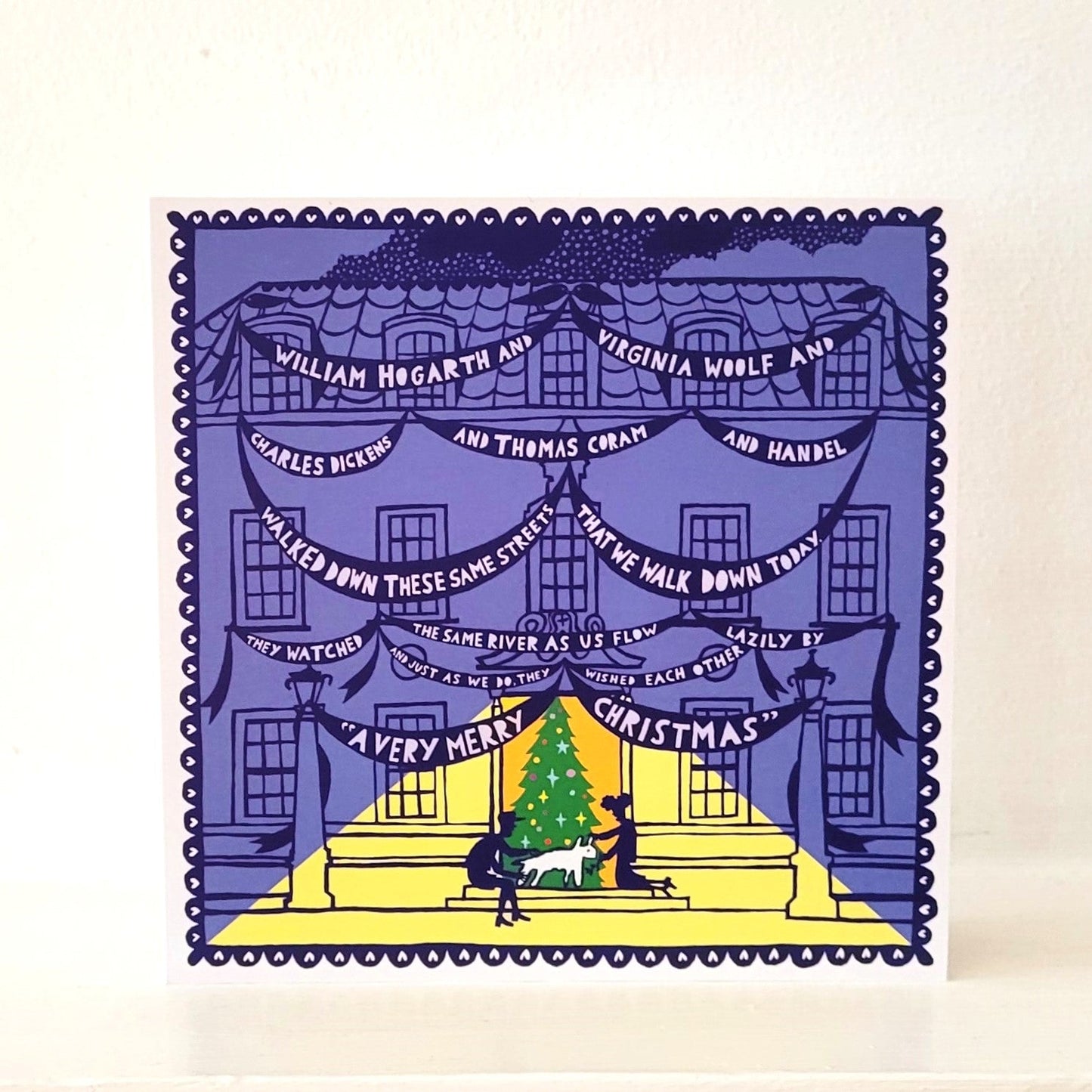 Christmas Card by Rob Ryan