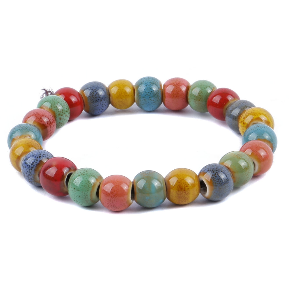 Ceramic Bracelet in Earthen Shades