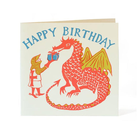 Dragon - Happy Birthday greeting card
