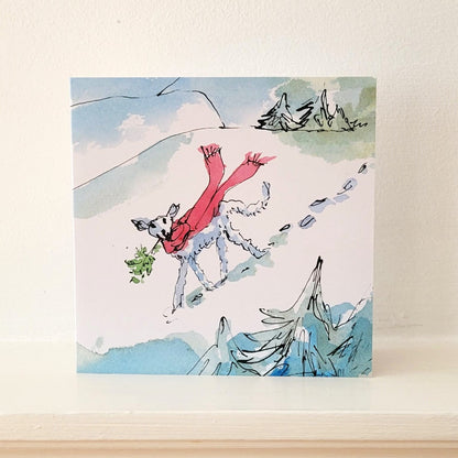 Christmas Card by Quentin Blake