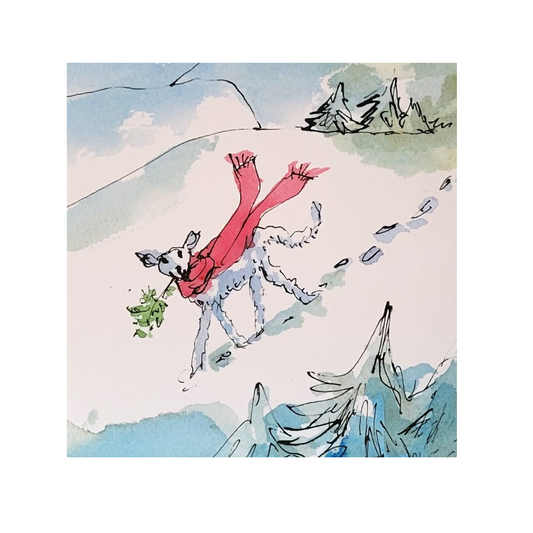 Christmas Card by Quentin Blake