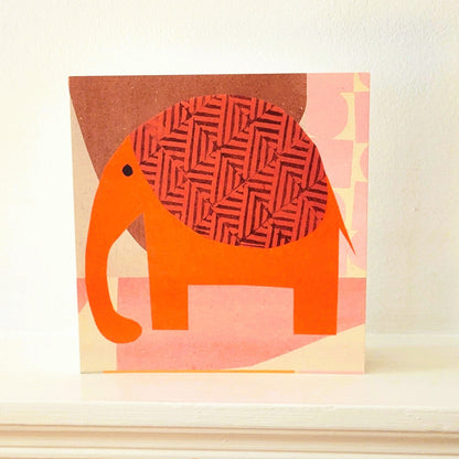 Anne Davison, Elephant greeting card