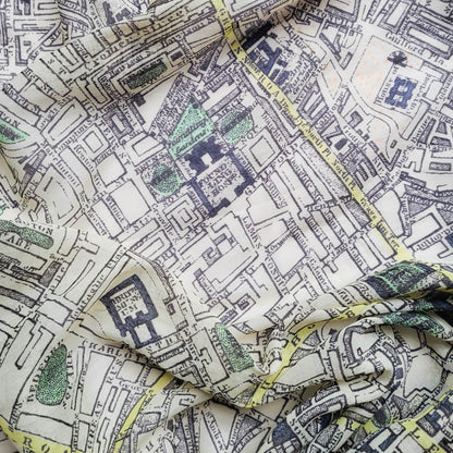 Map of London Scarf