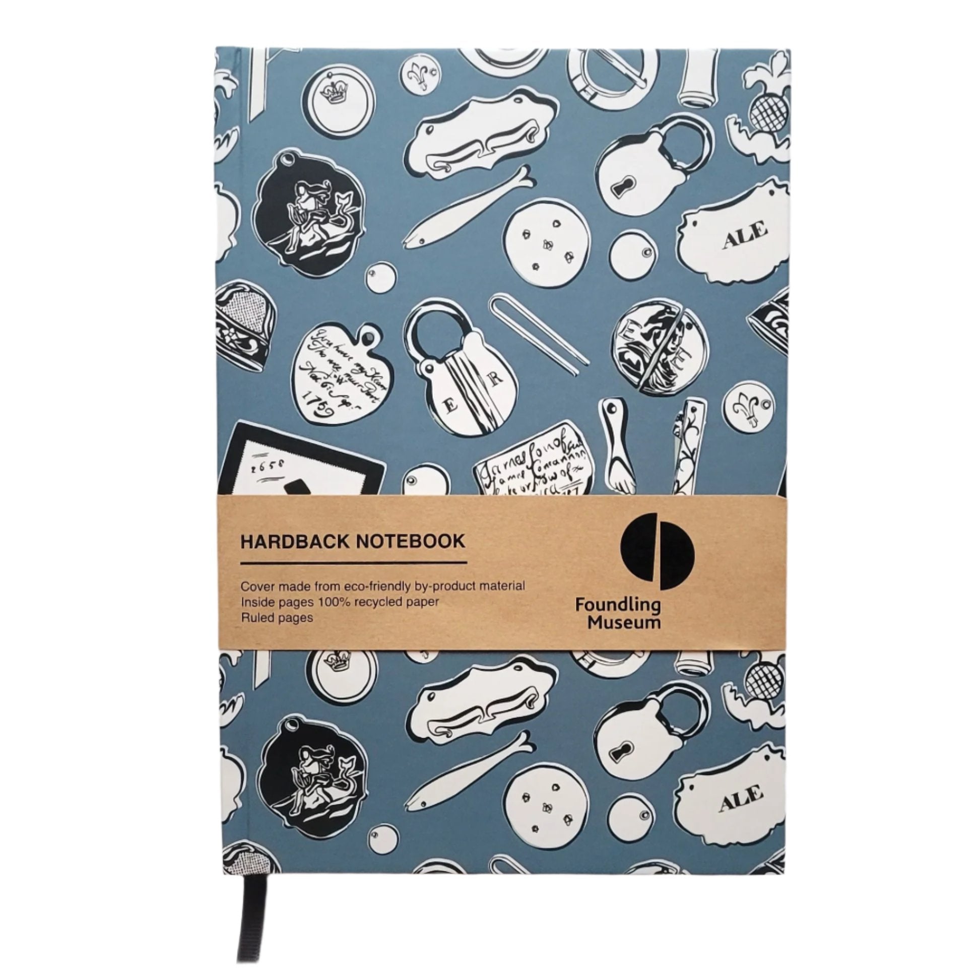 Hardback Notebook - Tokens – Foundling Museum Shop