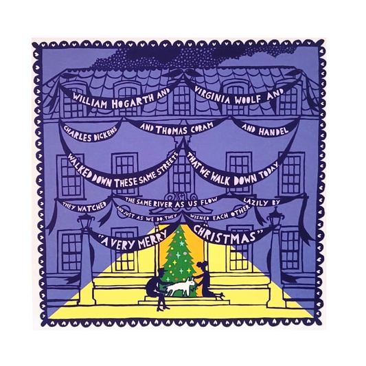 Christmas Card by Rob Ryan