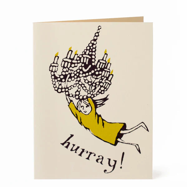 Hurray! greeting card