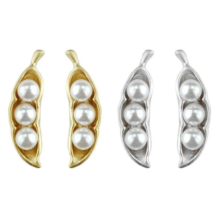 Peas in a Pod Stud Earrings