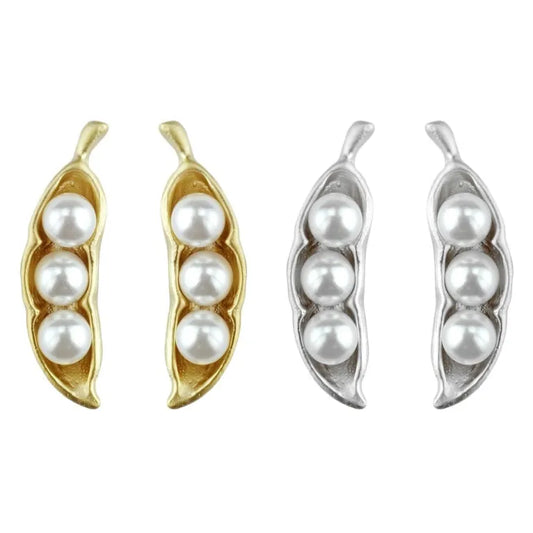 Peas in a Pod Stud Earrings