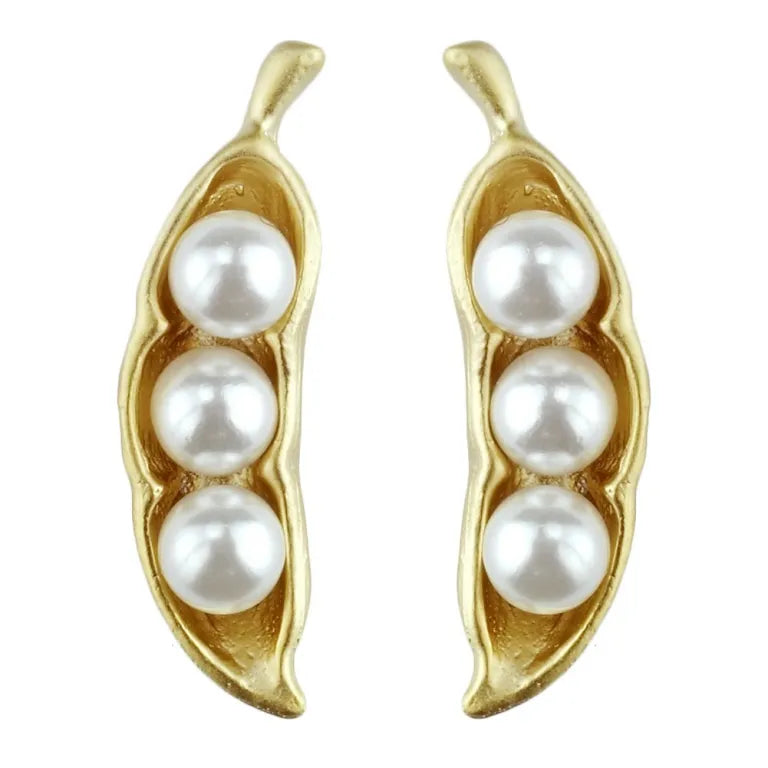 Peas in a Pod Stud Earrings
