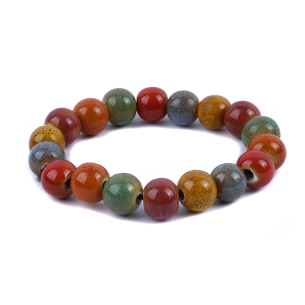 Ceramic Bracelet in Earthen Shades