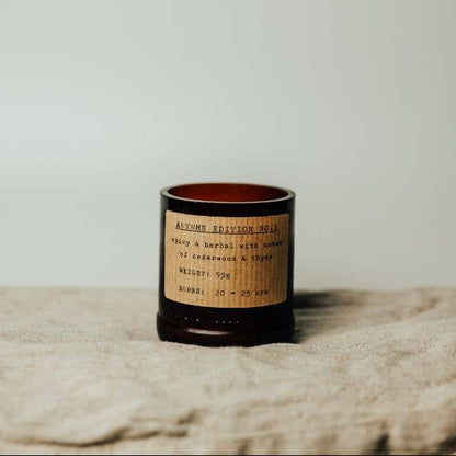 Autumn Candle - Fire Glass