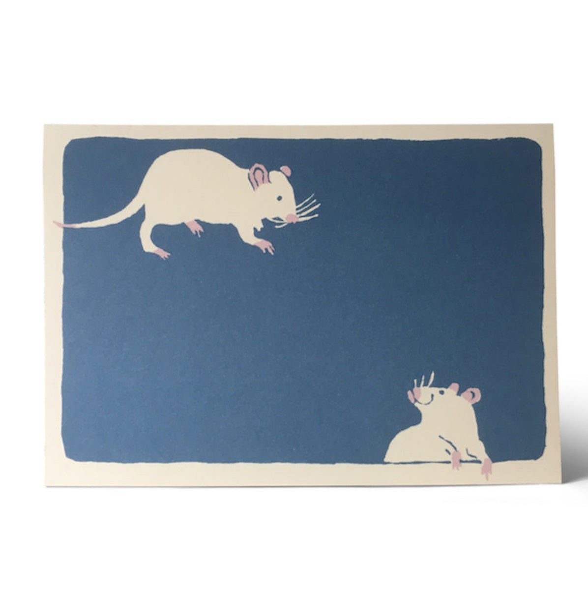 Two Bad Mice greeting card