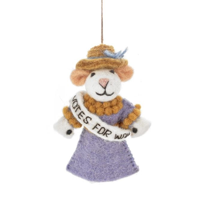 Decoration Suffragette Mouse