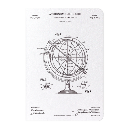 Astronomical Globe (1915) greeting card