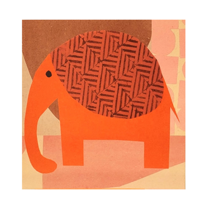 Anne Davison, Elephant greeting card