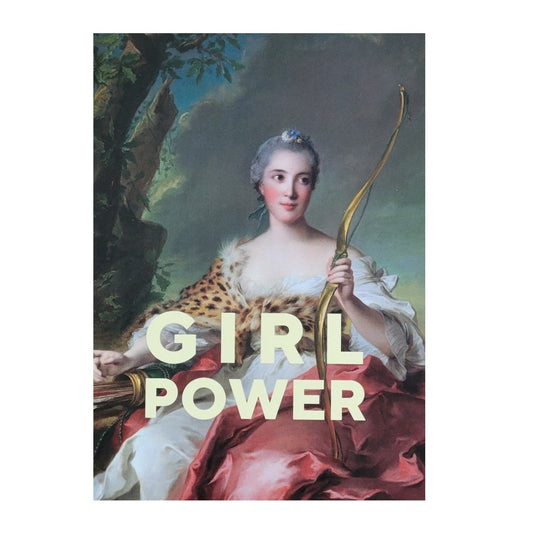 Girl Power greeting card