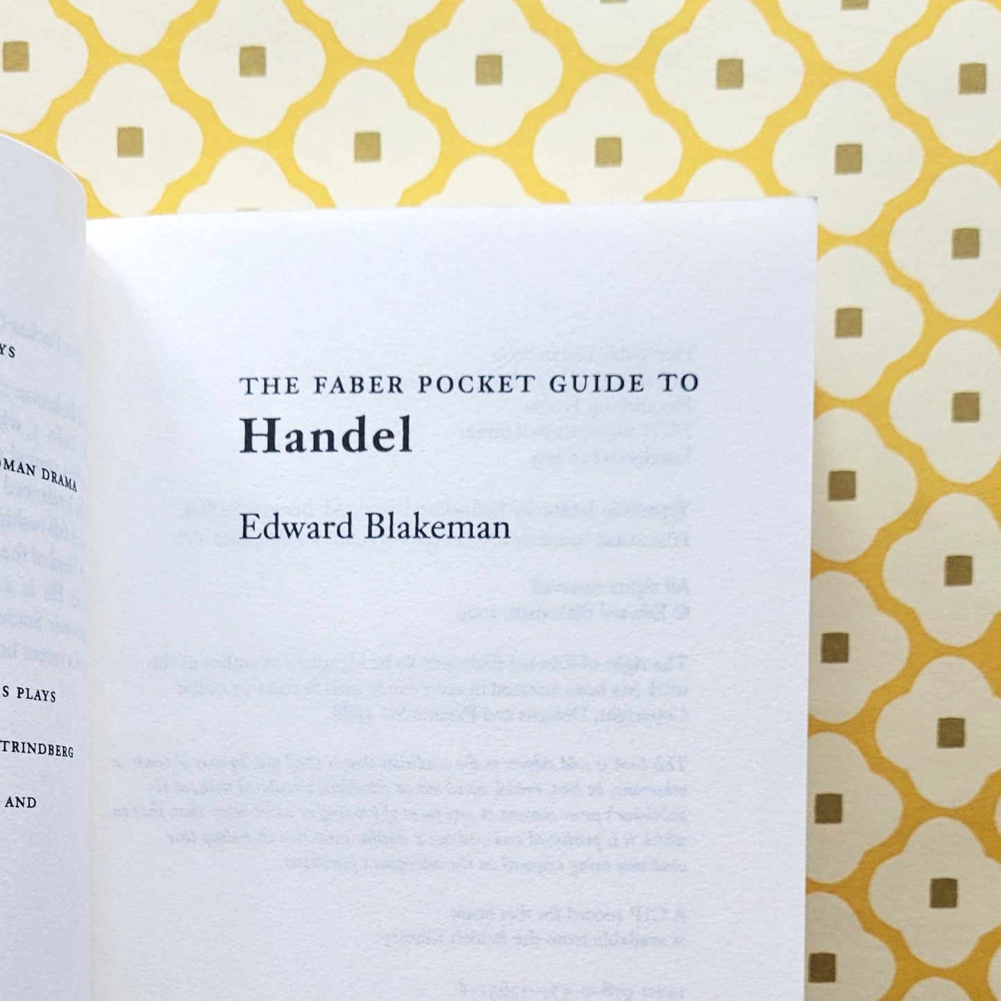 The Faber Pocket Guide to Handel - Edward Blakeman