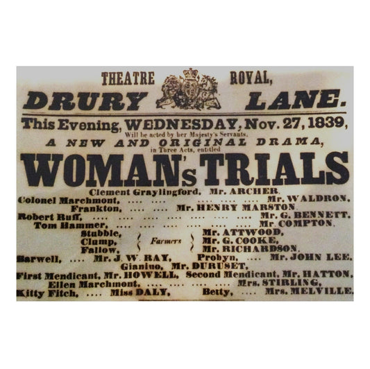 Woman's Trials greeting card