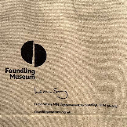Superman was a Foundling, Tote Bag