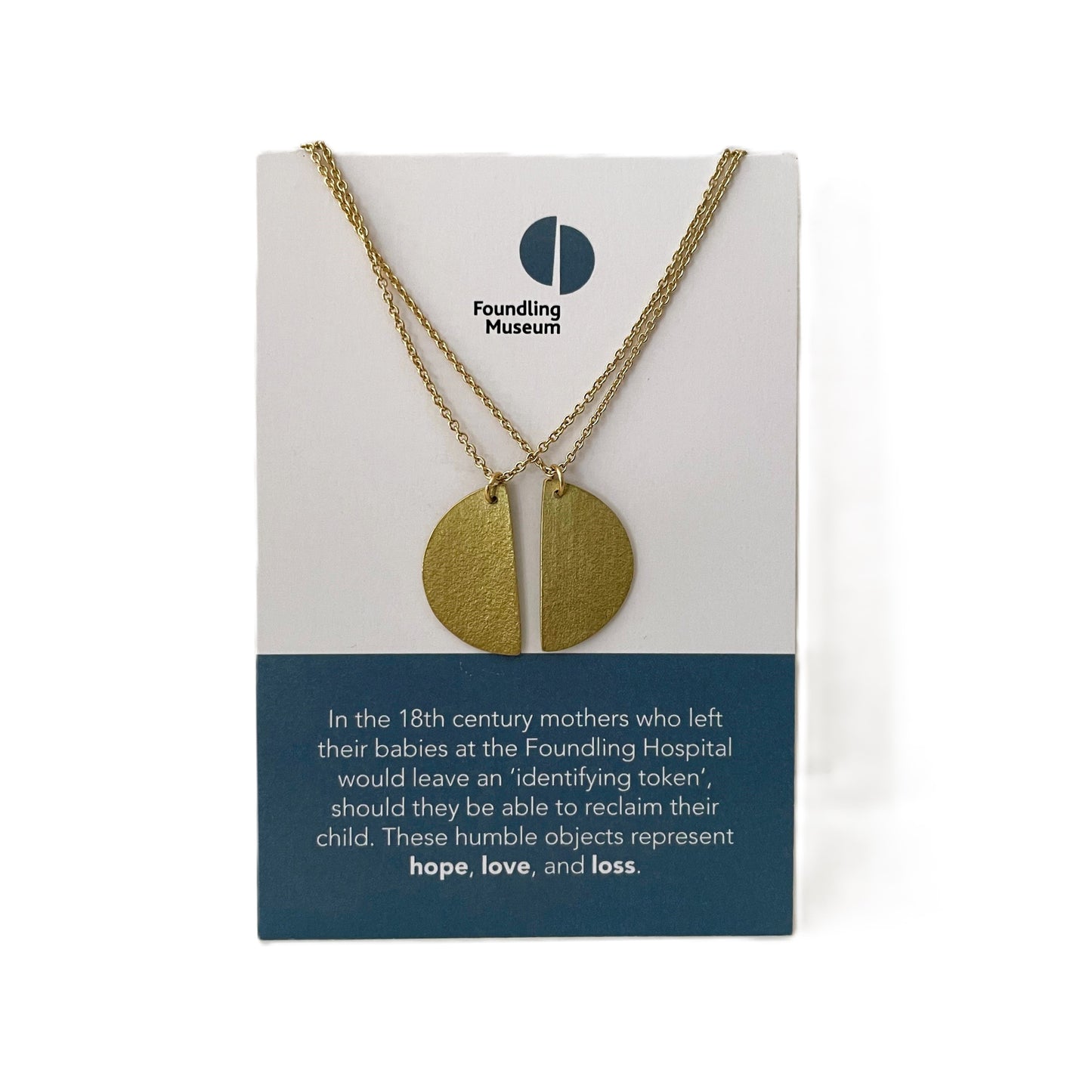 Split-Token Double Necklace